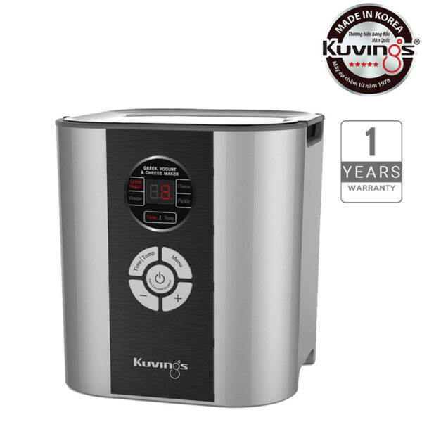 Máy làm sữa chua và pho mát 6 trong 1 Kuvings KGC-712CB [2.0L] - Màu bạc