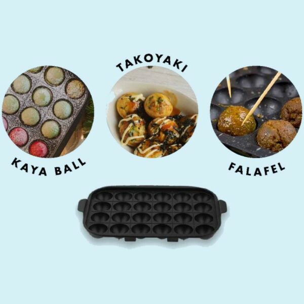 Phụ kiện vĩ nướng bánh Takoyaki của lẩu điện Kuvings KMG-200B