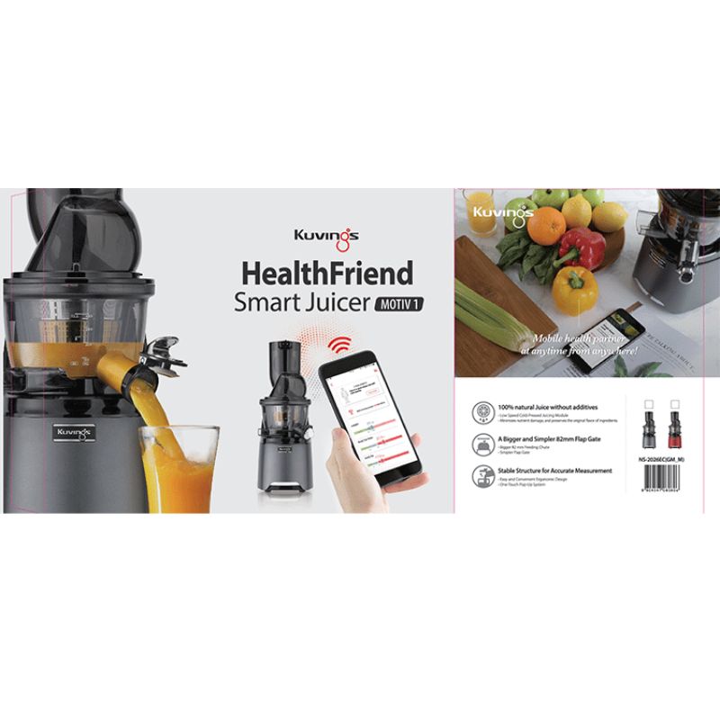 Đập hộp máy ép chậm thông minh Kuvings NS-2026BC BY https://bepnhatoi.com