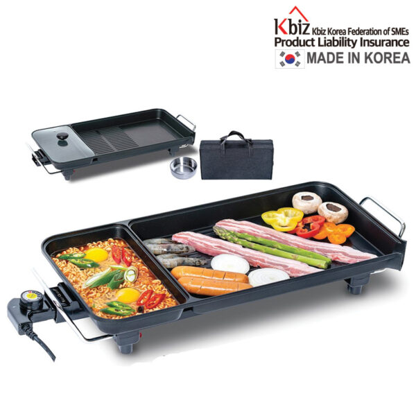 Bàn nướng điện đa năng 2 trong 1 Tiger Queen SQ-1400G [57cm]