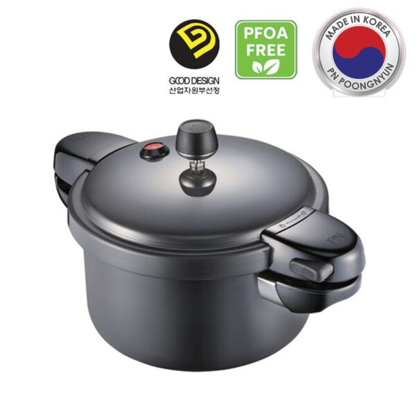 Nồi áp suất nhôm HardAnodizing hiệu PN BMPC-06 [3.4L]