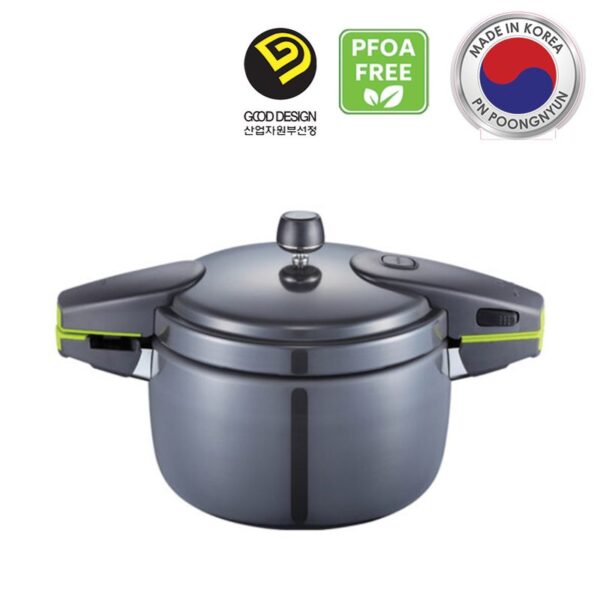Nồi áp suất nhôm Hard Anodized POONGNYUN BPNPC-10 [5.5L]