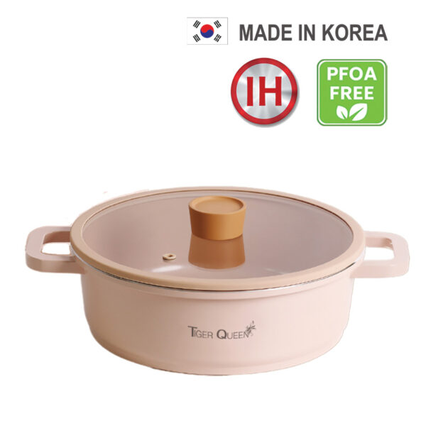 Nồi lẩu Ceramic IH hiệu Tiger Queen CWCP-24CL [24cm – 3.2L]