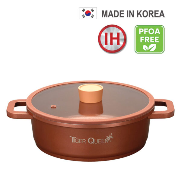 Nồi lẩu Ceramic IH hiệu Tiger Queen CWCB-24CL [24cm – 3.2L]