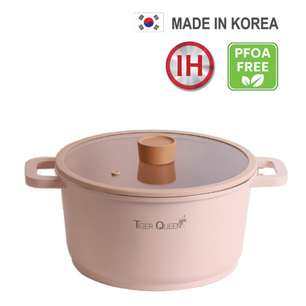 Nồi hầm Ceramic IH hiệu Tiger Queen CWCP-24CH [24cm – 5.18L]