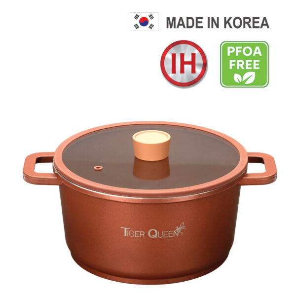 Nồi hầm Ceramic IH hiệu Tiger Queen CWCB-24CH [24cm – 5.18L]