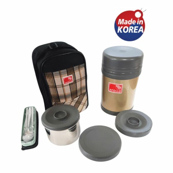 Cà men cơm giữ nhiệt Apollo 3 ngăn APL-1600 [1.55L]