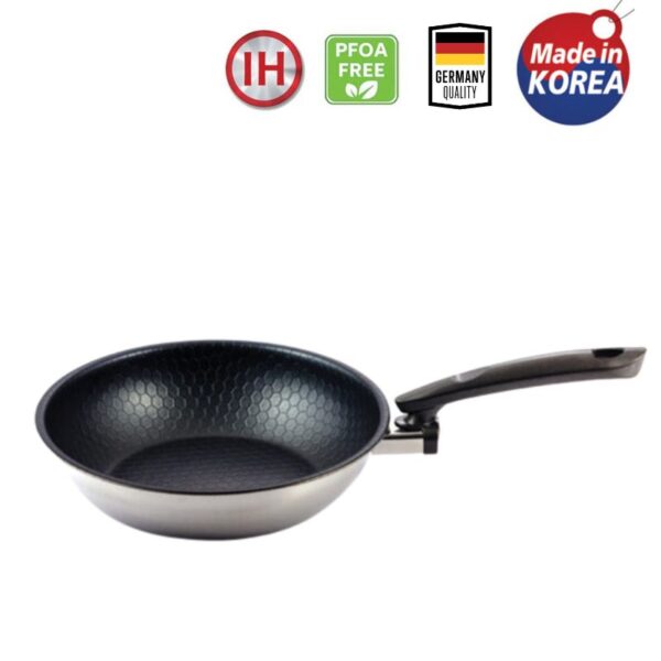 Chảo xào Inox chống dính hiệu Altenbach AB-30WS [30cm]