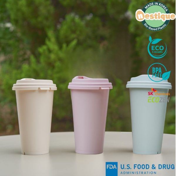 Ly Reusable Cup cao cấp hiệu Nestique N-721F [390ml]