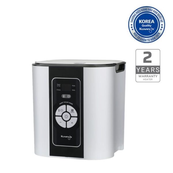 Máy làm sữa chua thông minh 9 trong 1 Kuvings KGY-881CB [2.0L]-Màu bạc