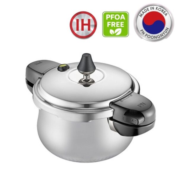 Nồi áp suất inox hiệu POONGNYUN [PN] MLRPC-08(IH) [4.5L]