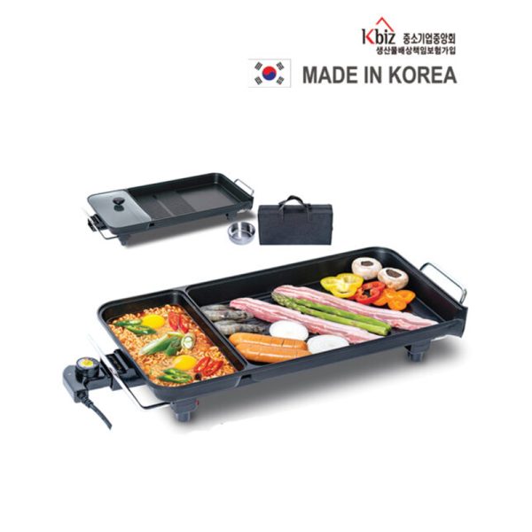 Bàn nướng điện đa năng 2 trong 1 Tiger Queen SQ-1400G [57cm]