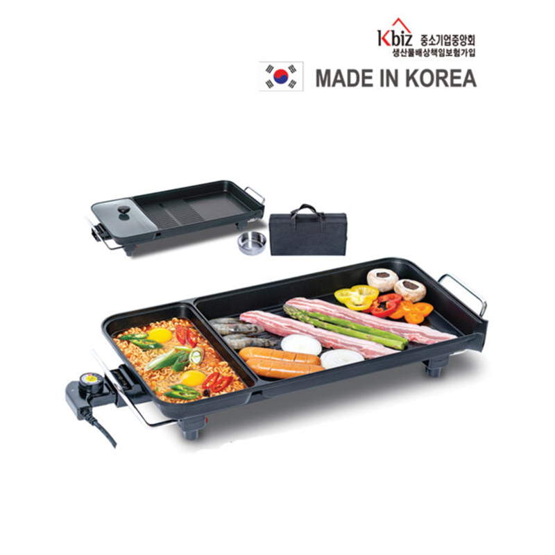 Bàn nướng điện đa năng 2 trong 1 Tiger Queen SQ-1400G [57cm]